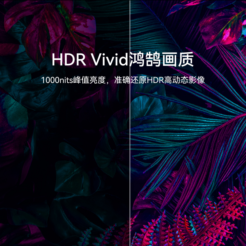華為智慧屏 V85英寸 HDR Vivid鴻鵠畫質(zhì) 帝瓦雷影院聲場
